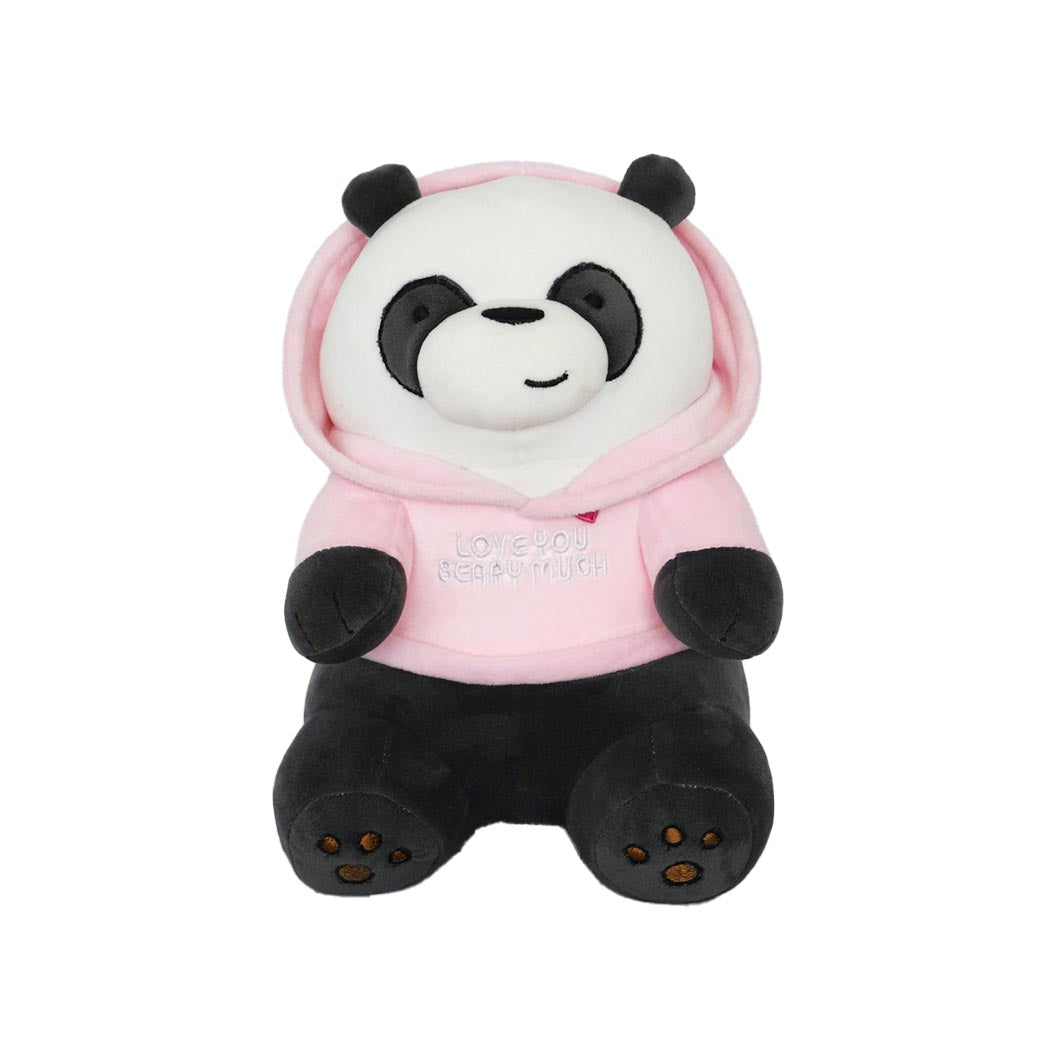 We Bare Bears Hoodie Collection Plush Toy 23CM(Panda) Miniso plush toy – buy online at Yunitara