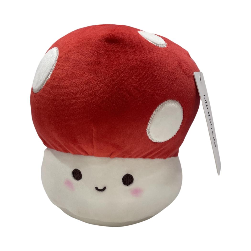 Miniso Mushroom Plush Toy 24CM(Red) Miniso plush toy – buy online at Yunitara