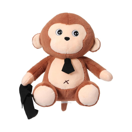Miniso Cute Monkey Series Plush Toy 30CM(Going to Work) Miniso plush toy – buy online at Yunitara