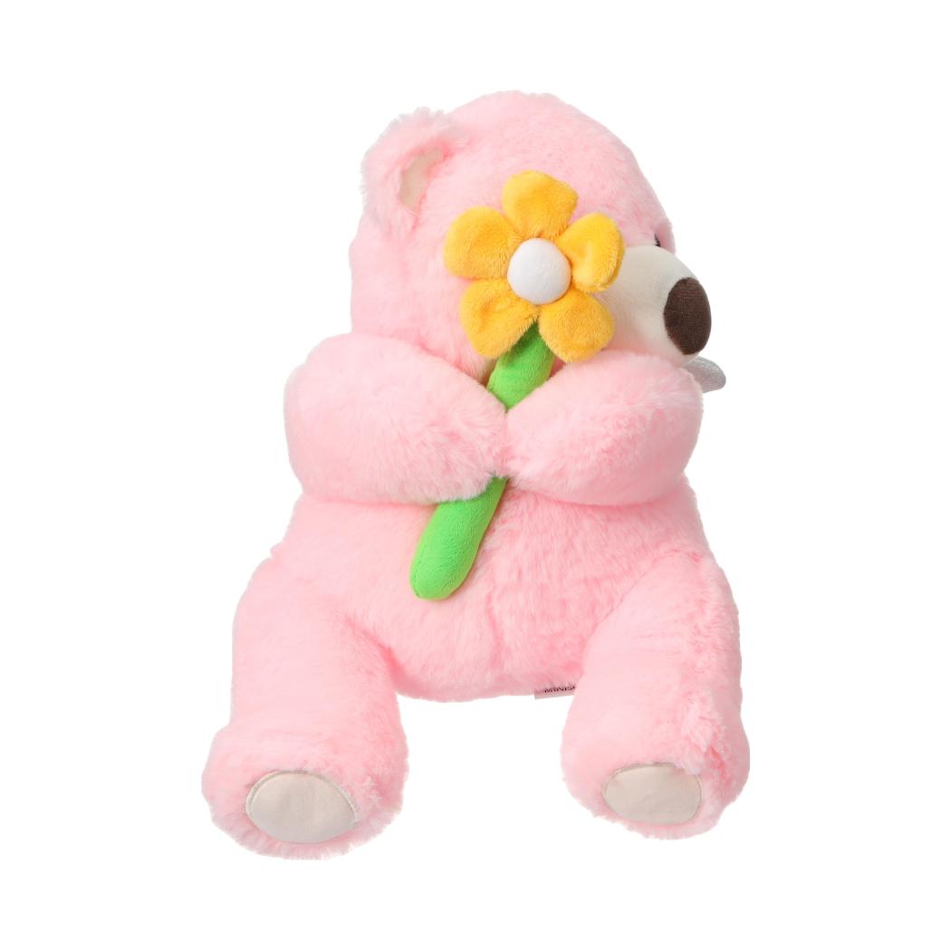 Miniso Gifford Bear Flower Fairy Series Plush Toy 25CM(Pink) Miniso plush toy – buy online at Yunitara