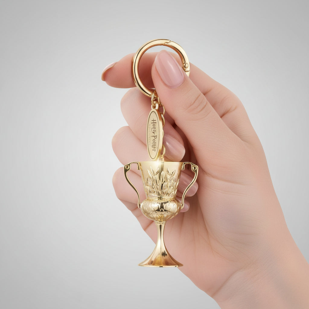 Harry Potter Horcrux Keychain (Hufflepuff) Miniso plush toy – buy online at Yunitara