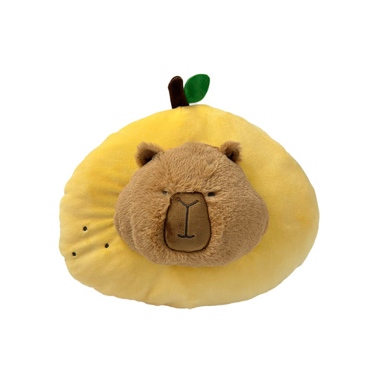 MIMI BARA Food Figure Pillow(Orange Capybara) Miniso plush toy – buy online at Yunitara
