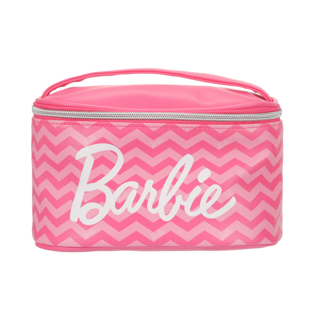 Barbie Collection Barrel Cosmetic Bag(	 Rose Red) – Cosmetic Pouch by Miniso | Buy online at Yunitara